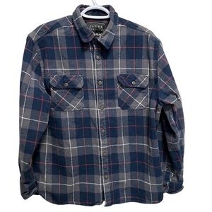 Jachs New York - Green Plaid Button Shirt  Men’s XL